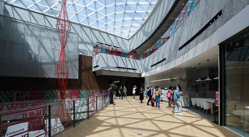  在公園逛街！北京推進(jìn)老舊商業(yè)設(shè)施更新